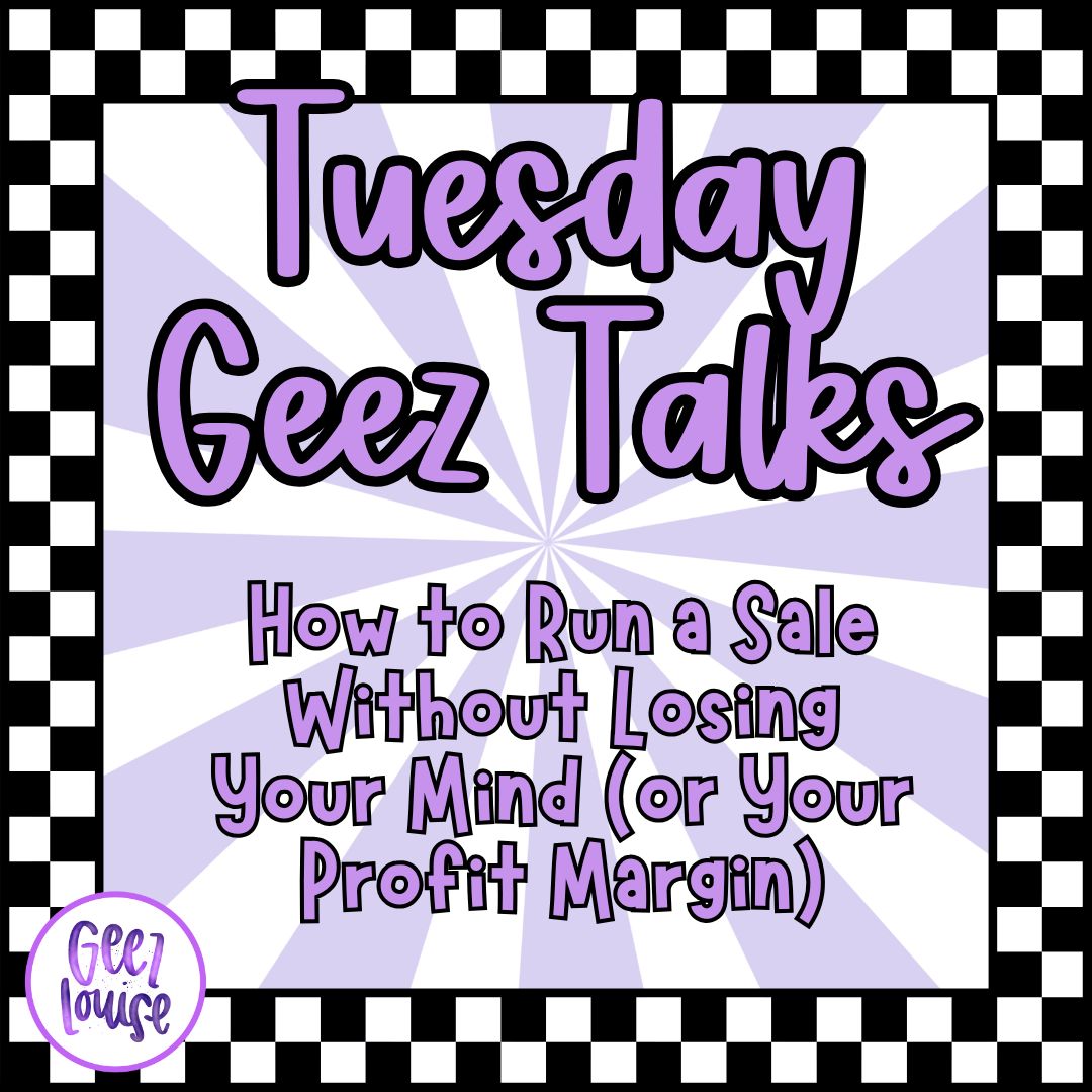 How to Run a Sale Without Losing Your Mind (or Your Profit Margin)