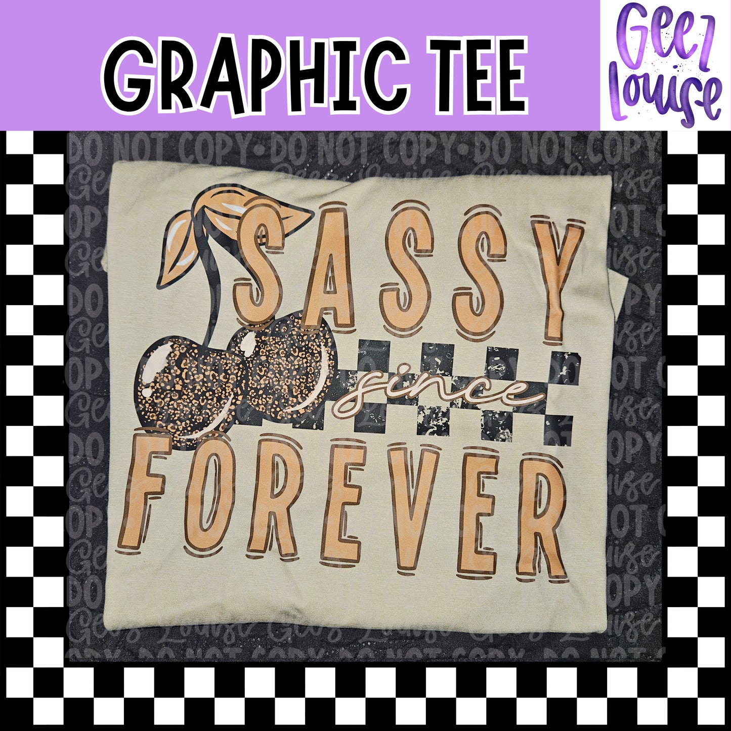 Sassy Since Forever Graphic Tee