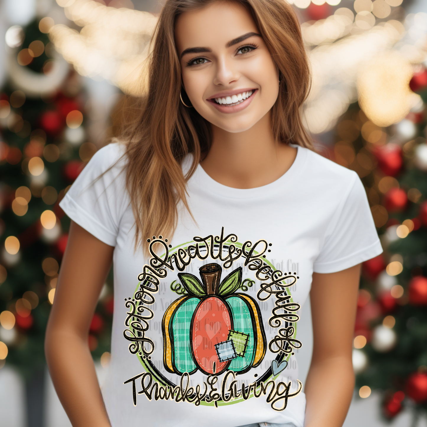 Thankful hearts - Digital Download- PNG