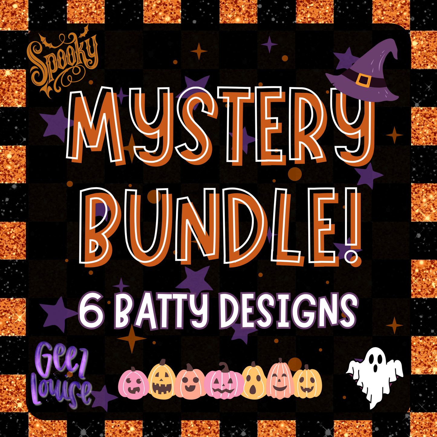 Mystery Halloween PNG Bundles