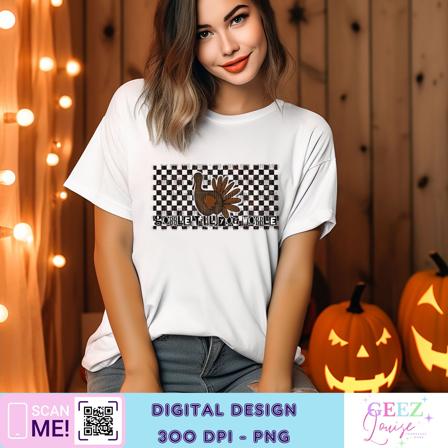 gobble till you wobble - Digital Download- PNG