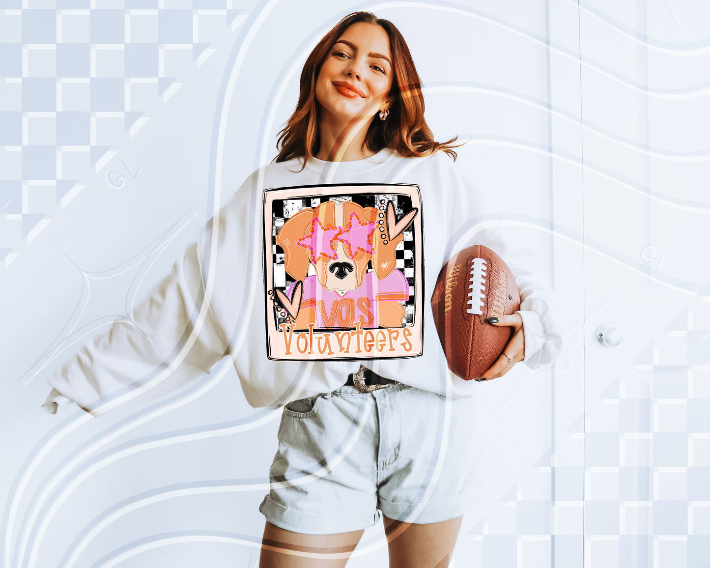 Polaroid frame SEC Mascot Digital Design