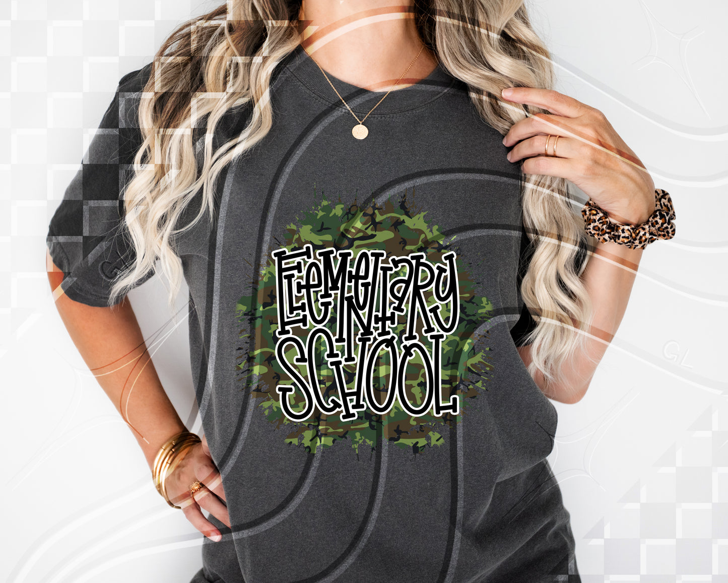 Camo Grades – Digital PNGs for School Staff & Grades | Bundle + Custom Option