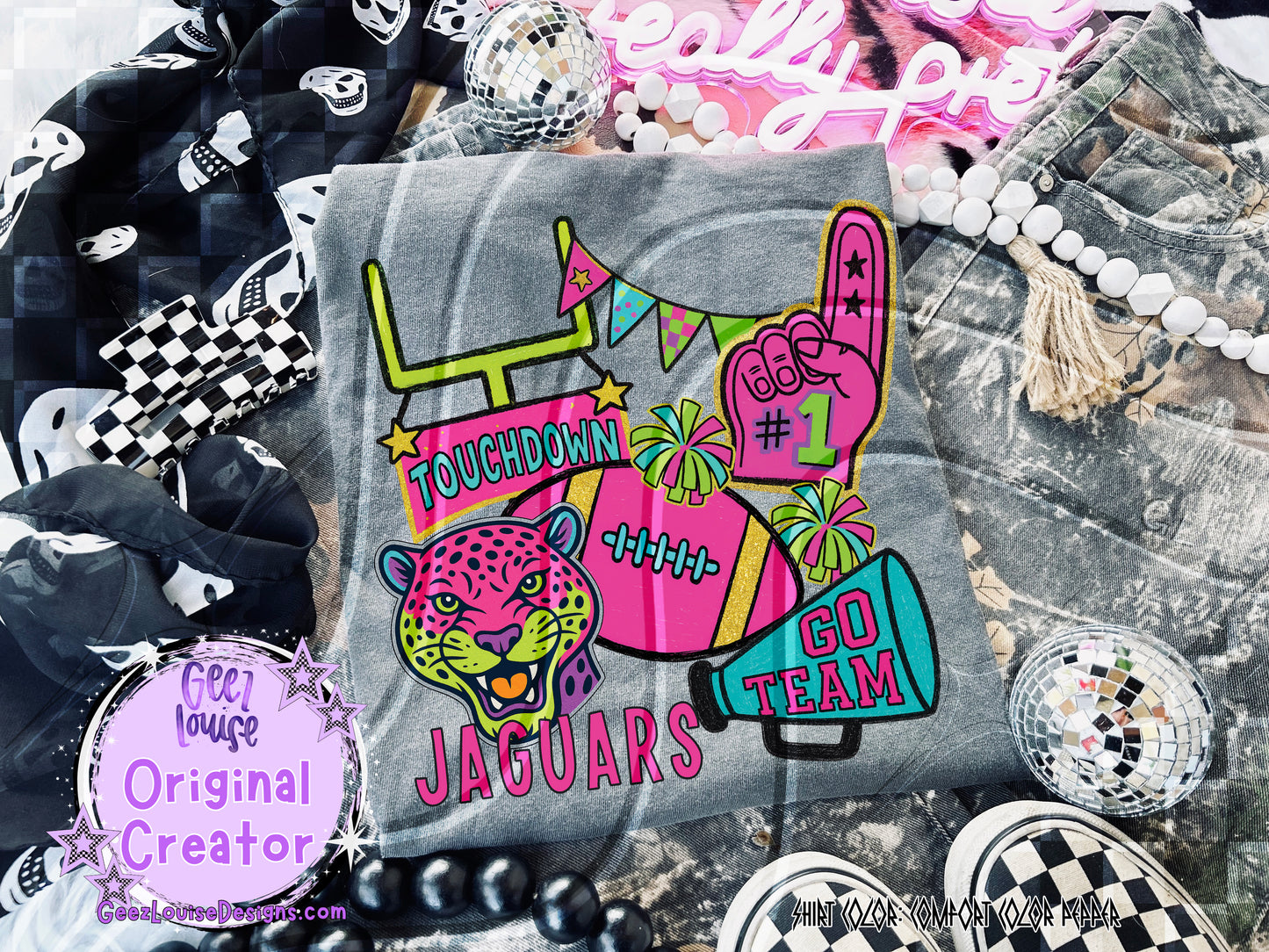 Neon Mascot Mayhem – Digital Design Collection (Choose Your Team!)