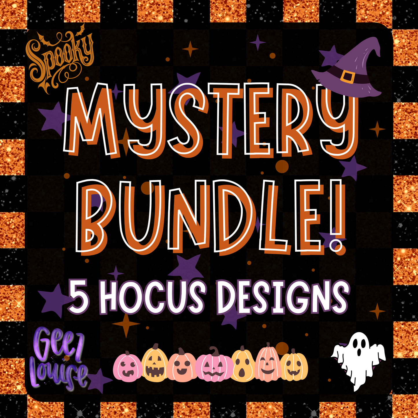 Mystery Halloween PNG Bundles