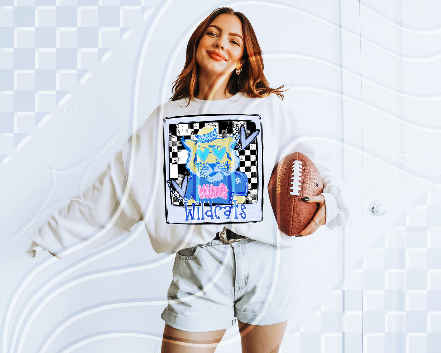 Polaroid frame SEC Mascot Digital Design