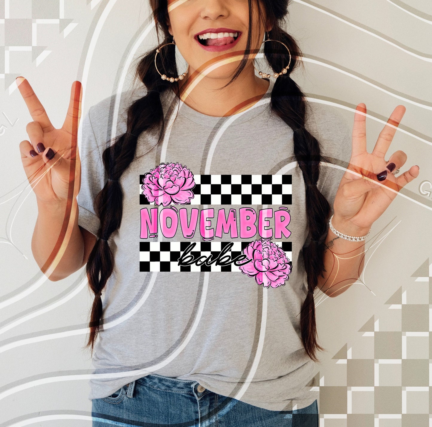 Birth Month Babe - Digital Download- PNG