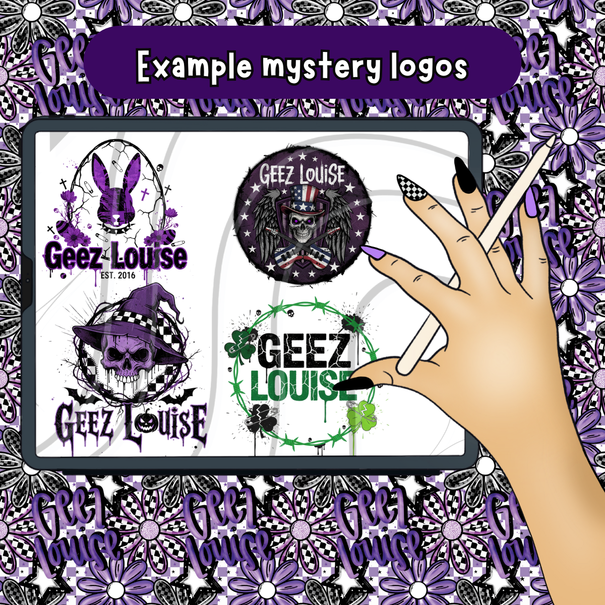 Seasonal Mystery Logo – Custom Design