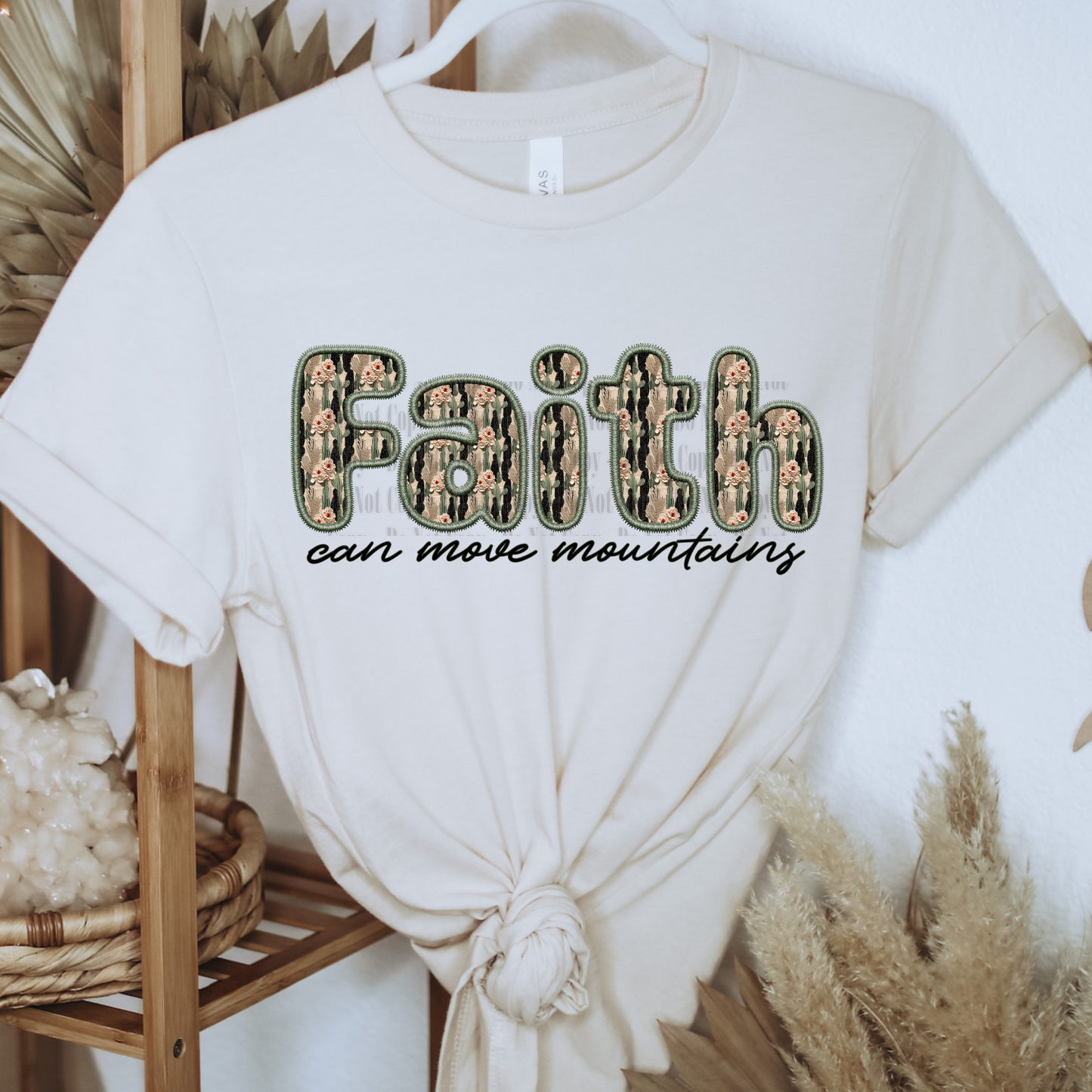 Faith Can Move Mountains – Cactus Desert Digital Design