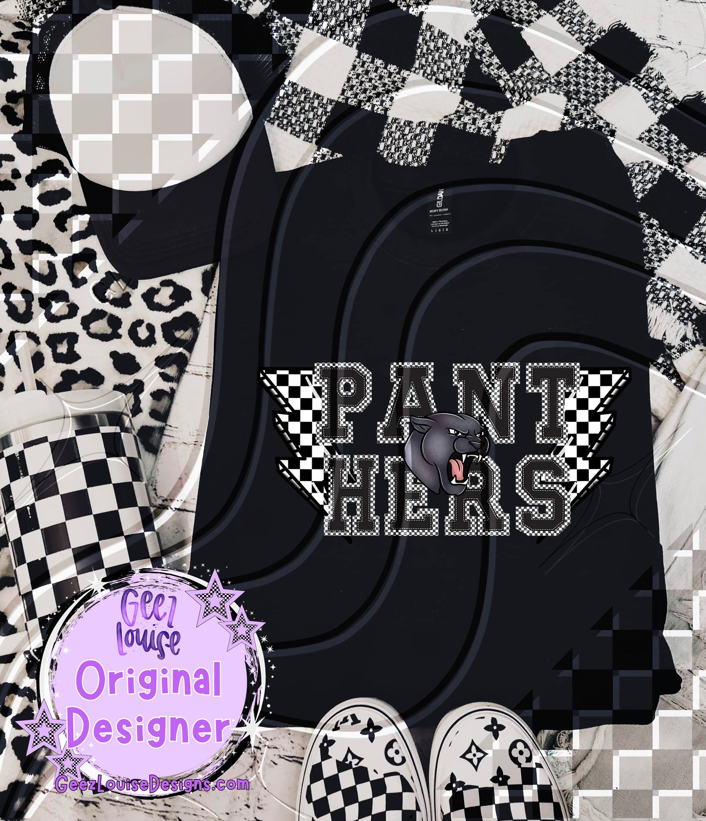 Checkerboard Bolt Teams – Digital Download (Multiple Teams + Custom)