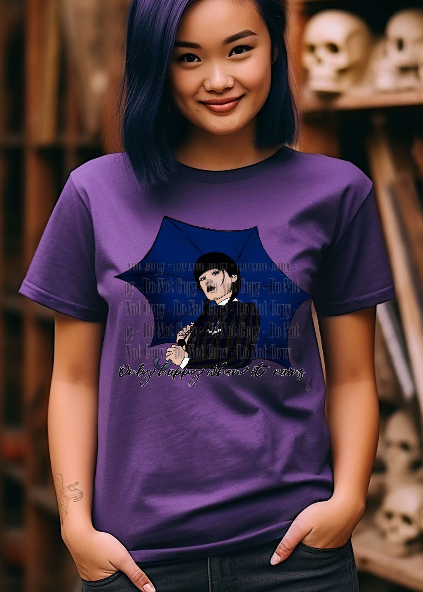 Only happy when it rains - Digital Download- PNG