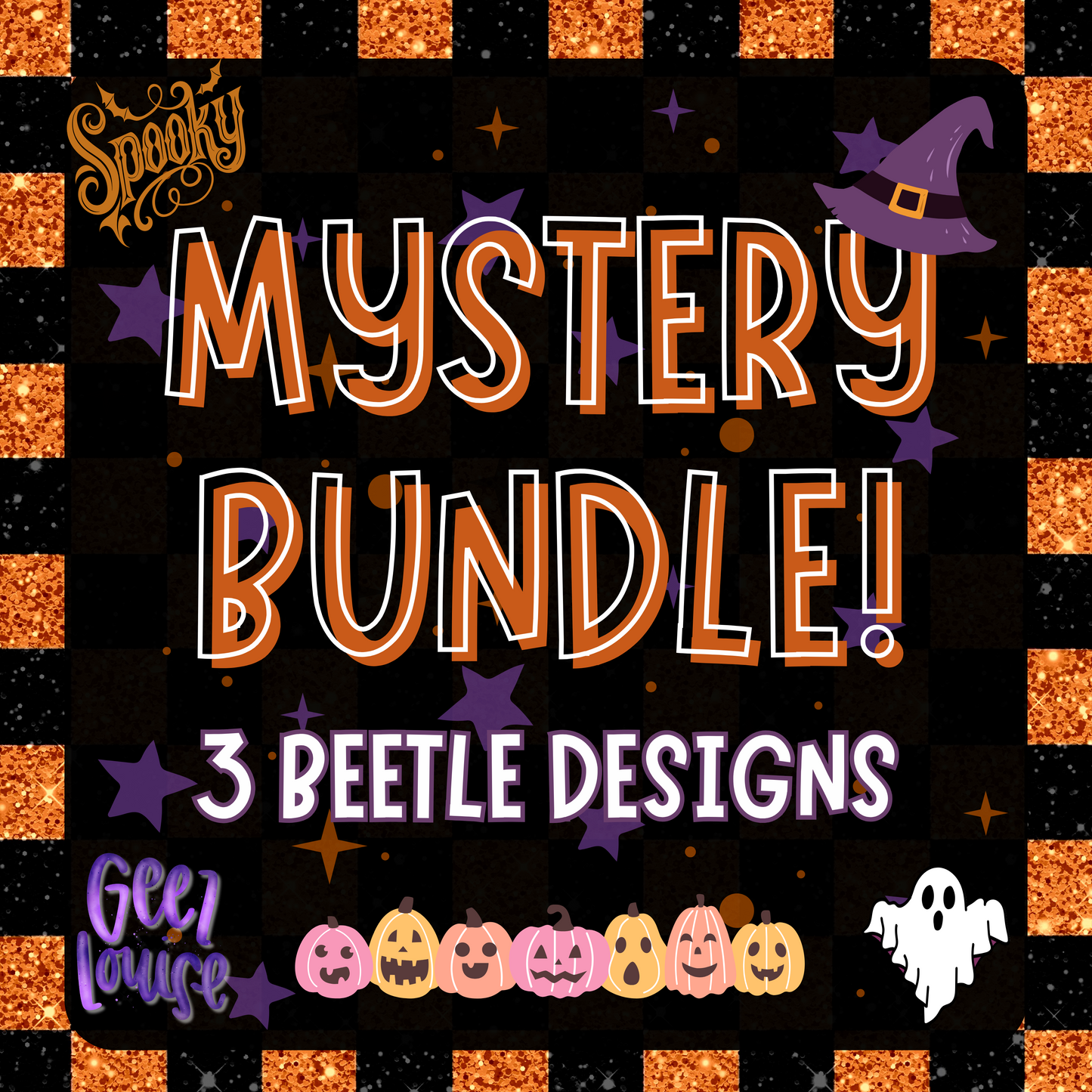 Mystery Halloween PNG Bundles