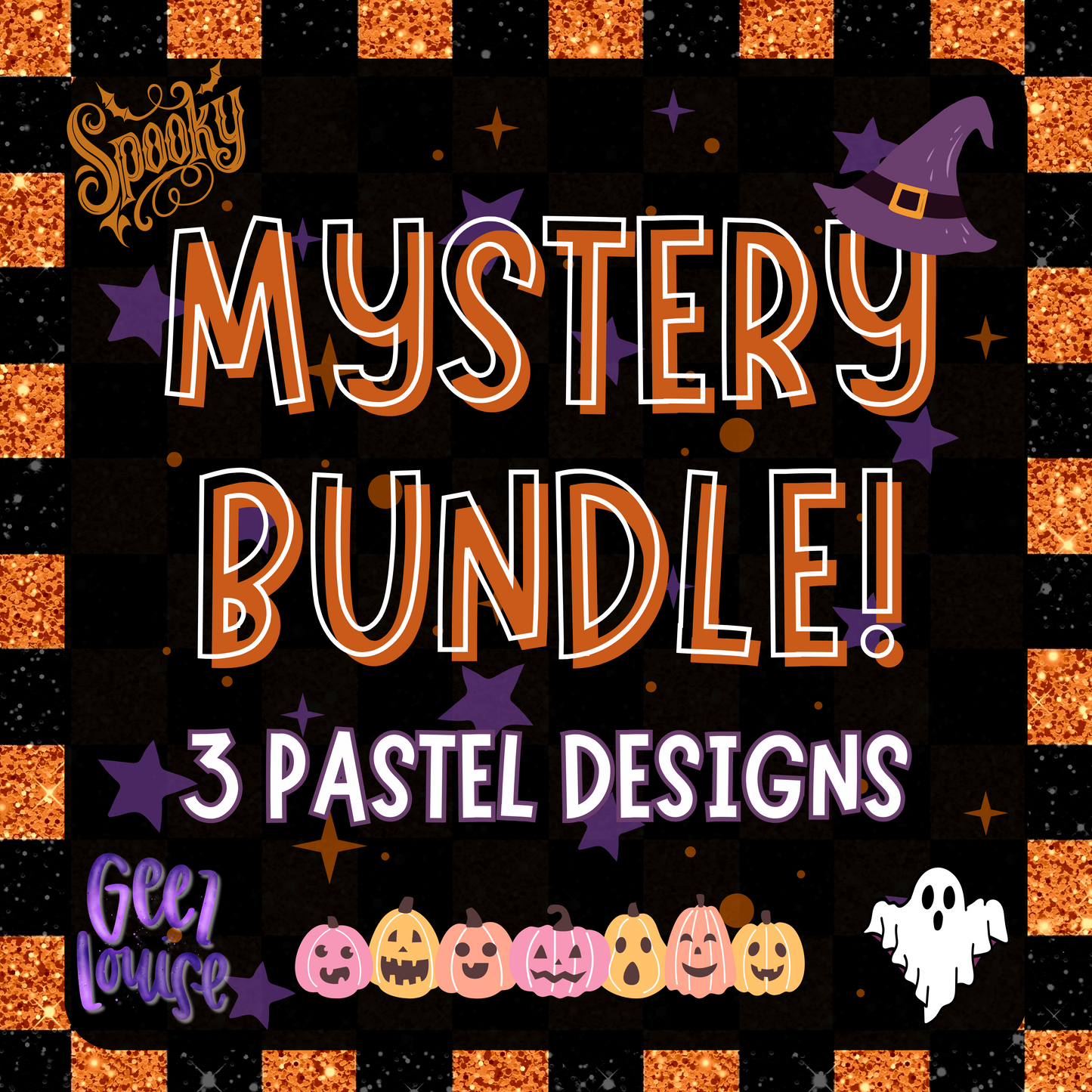Mystery Halloween PNG Bundles