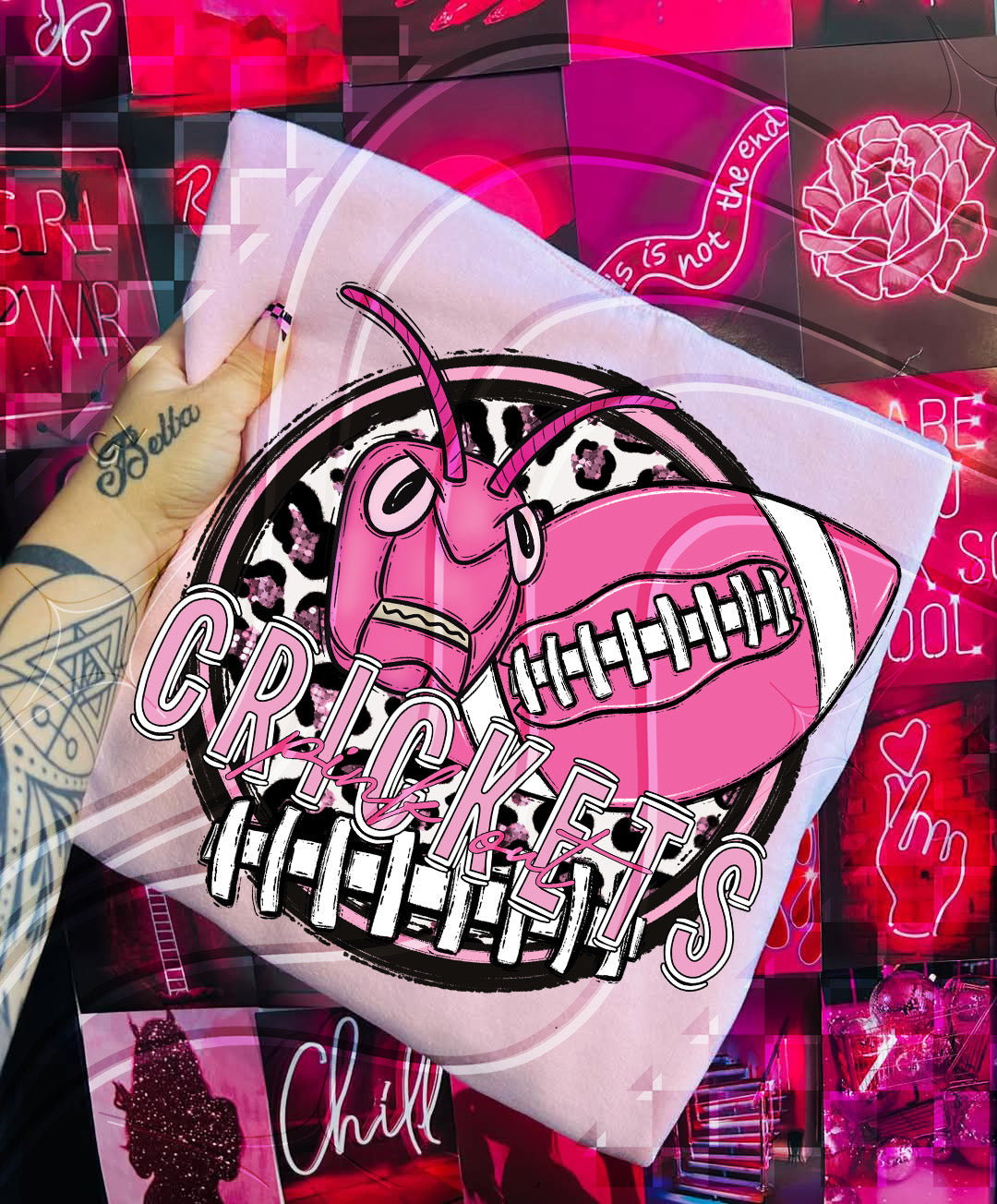 Pink Out Football Mascot Digital Designs β 67 Team Variants + Bundle Option