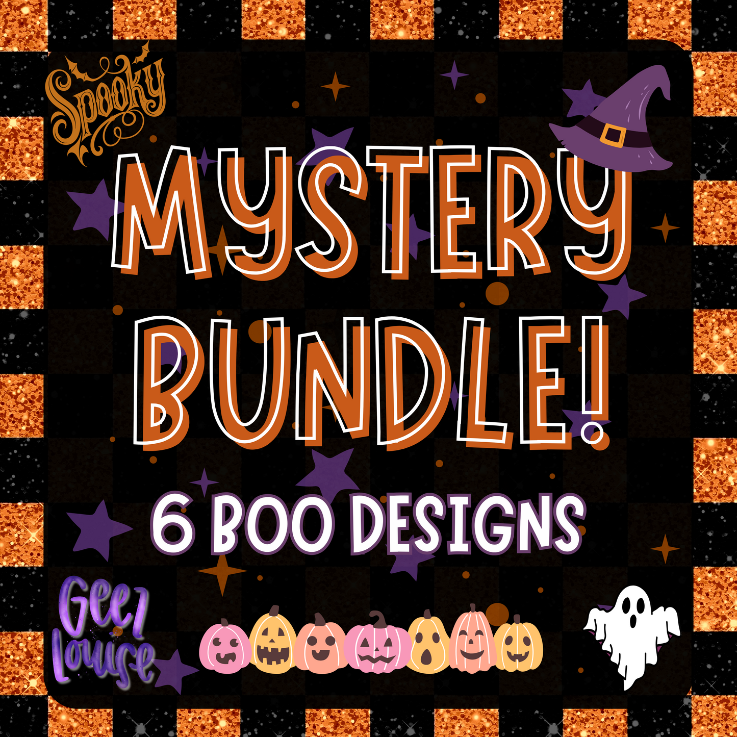 Mystery Halloween PNG Bundles
