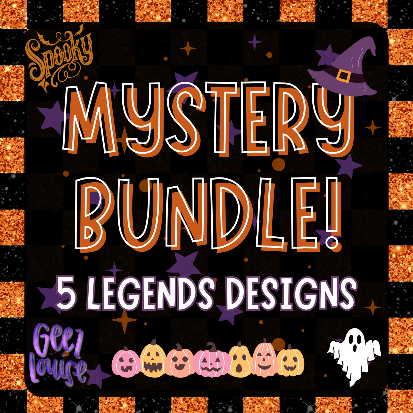 Mystery Halloween PNG Bundles