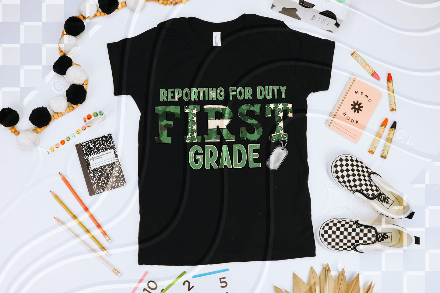 Reporting for Duty – Camo Grade PNG (Choose Your Grade)