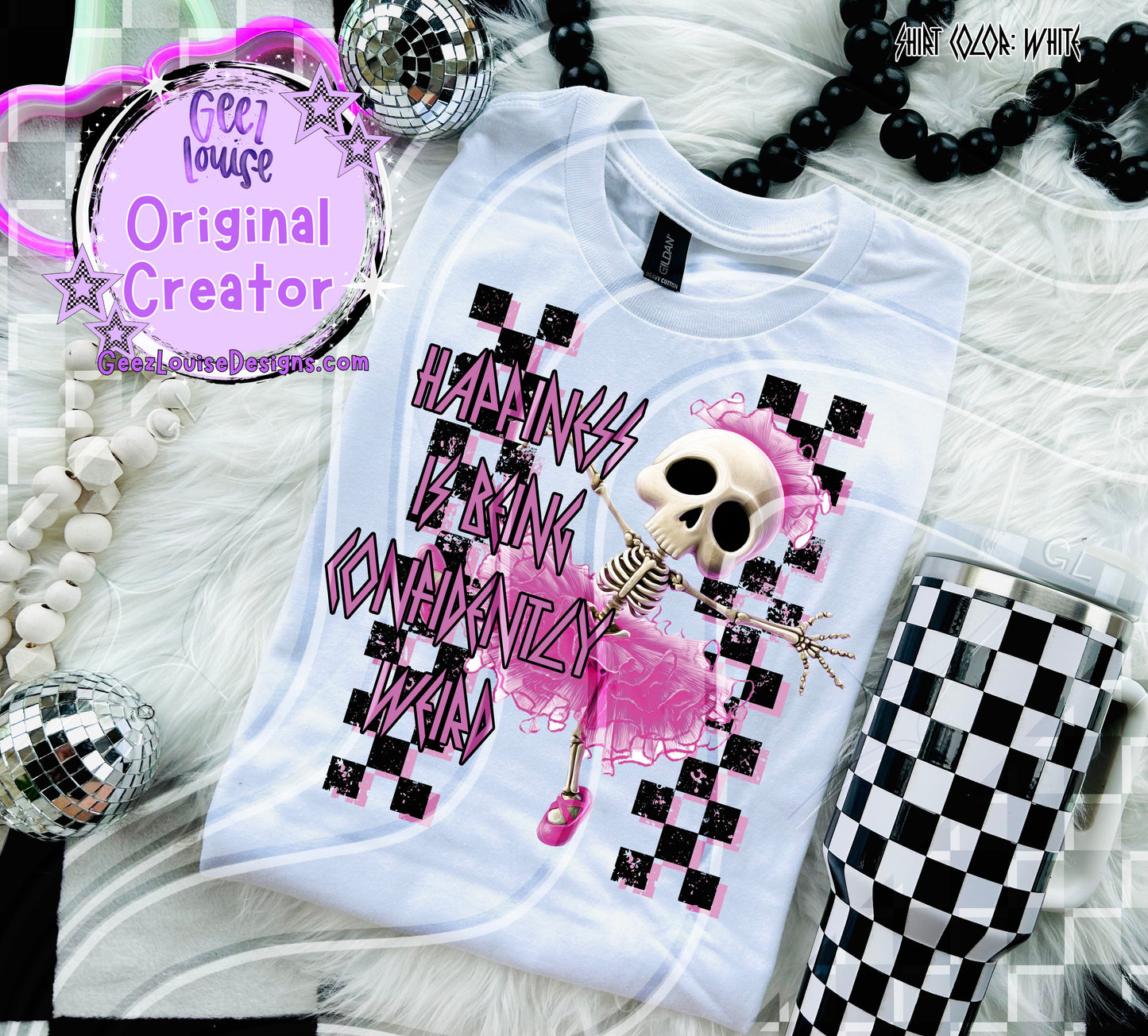 Happiness Is Being Confidently Weird – Skeleton Digital Design