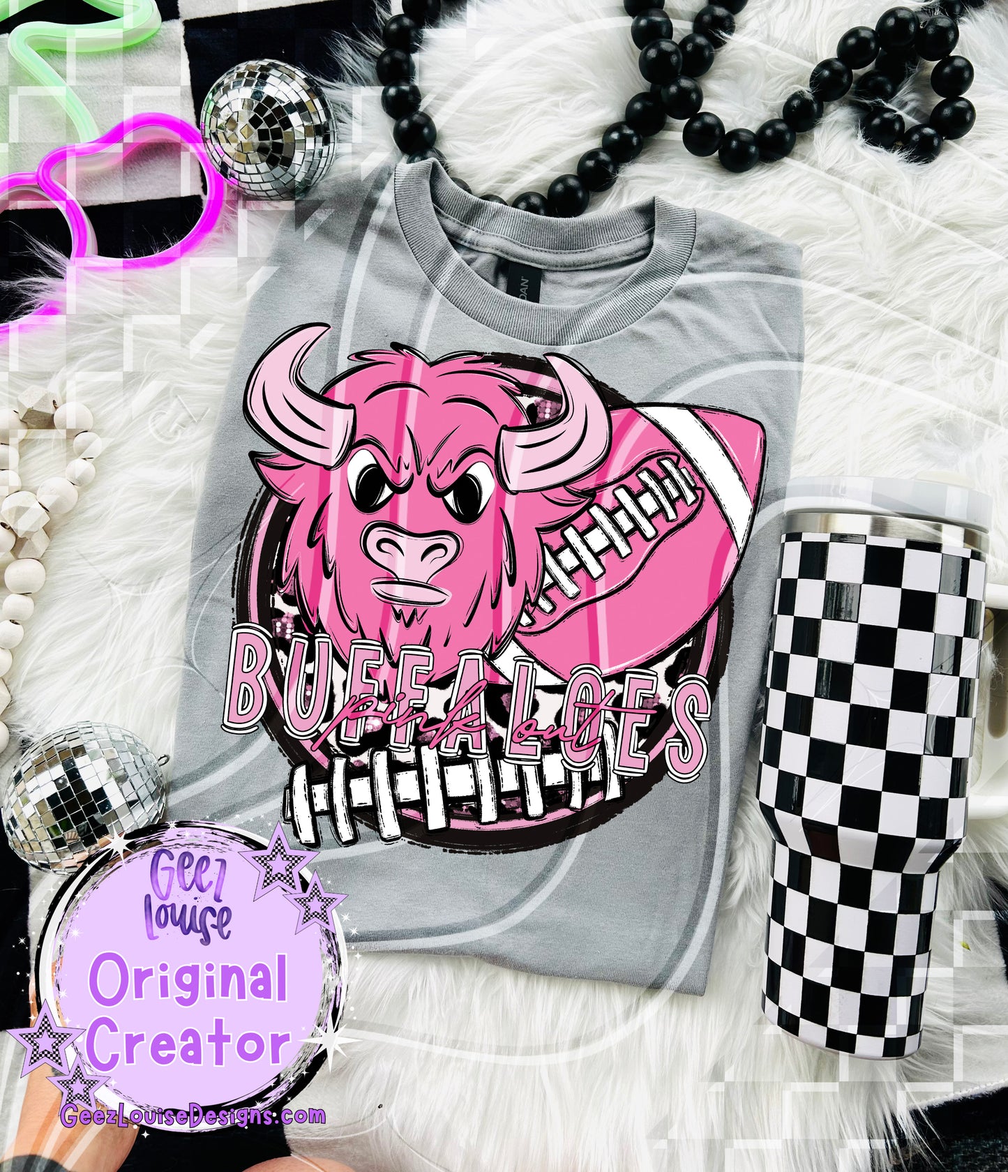 Pink Out Football Mascot Digital Designs β 67 Team Variants + Bundle Option