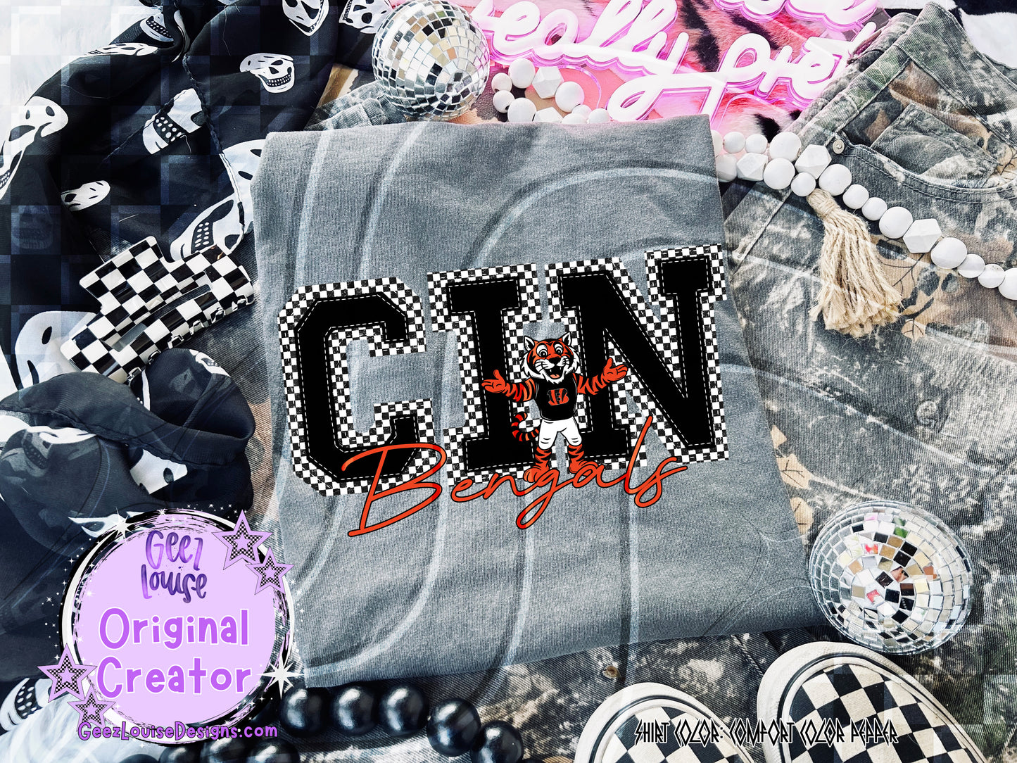 CIN Bengals Mascot Design – Digital Download