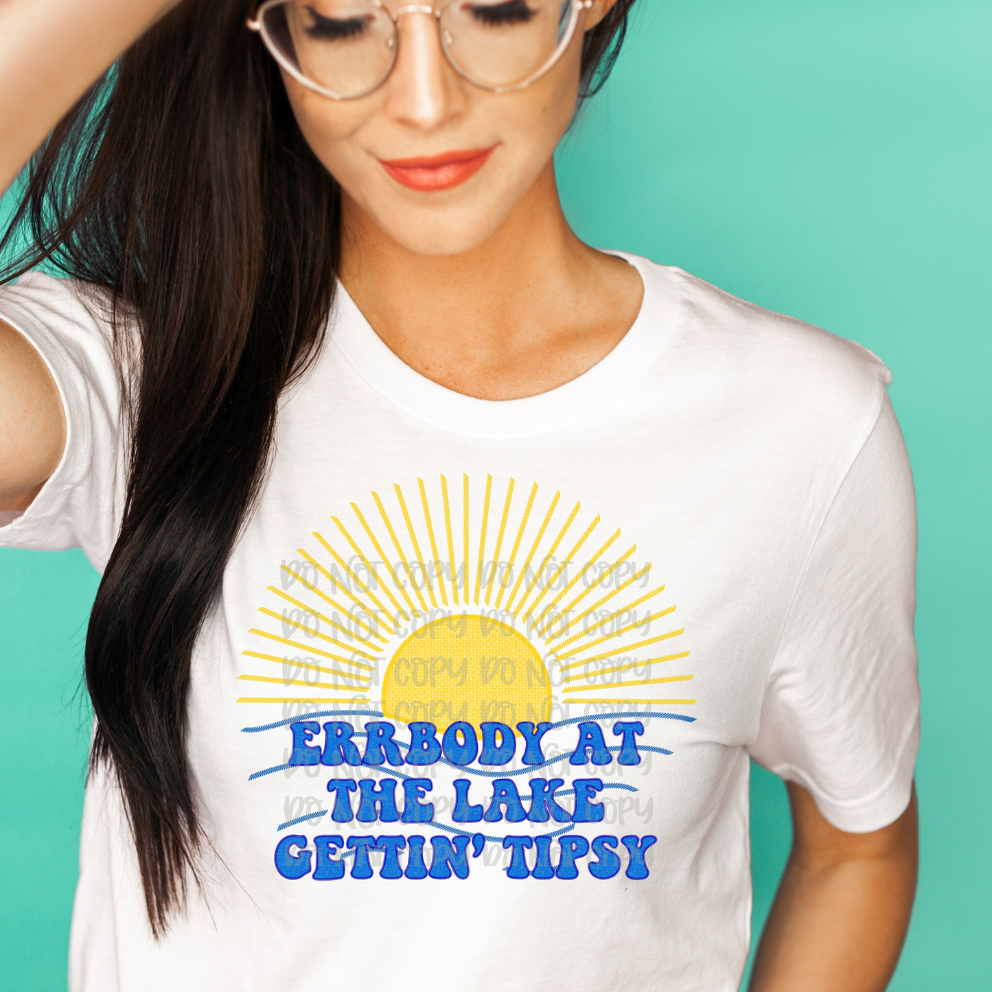 Errbody at the lake getting tipsy - Digital Download- PNG
