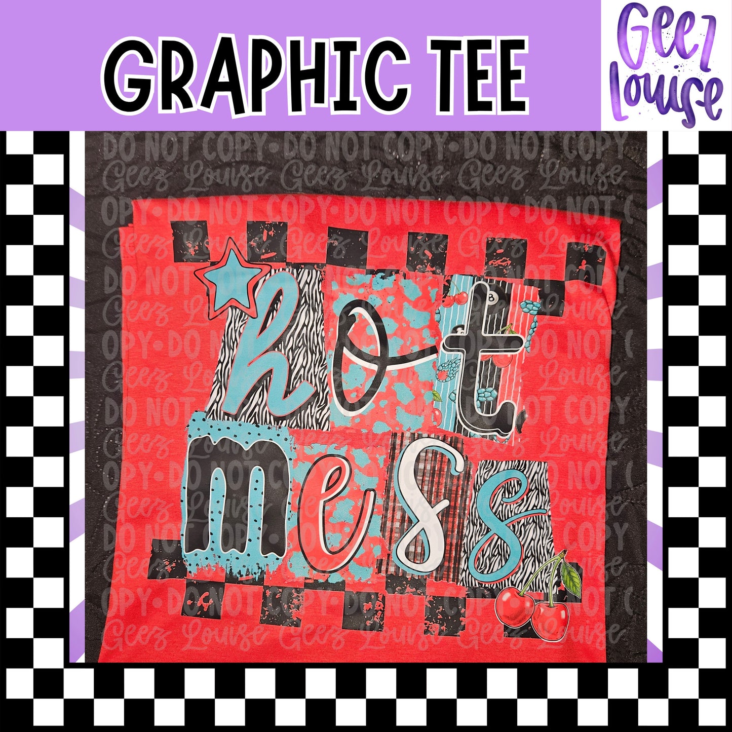 Hot Mess Graphic Tee – Short Sleeve