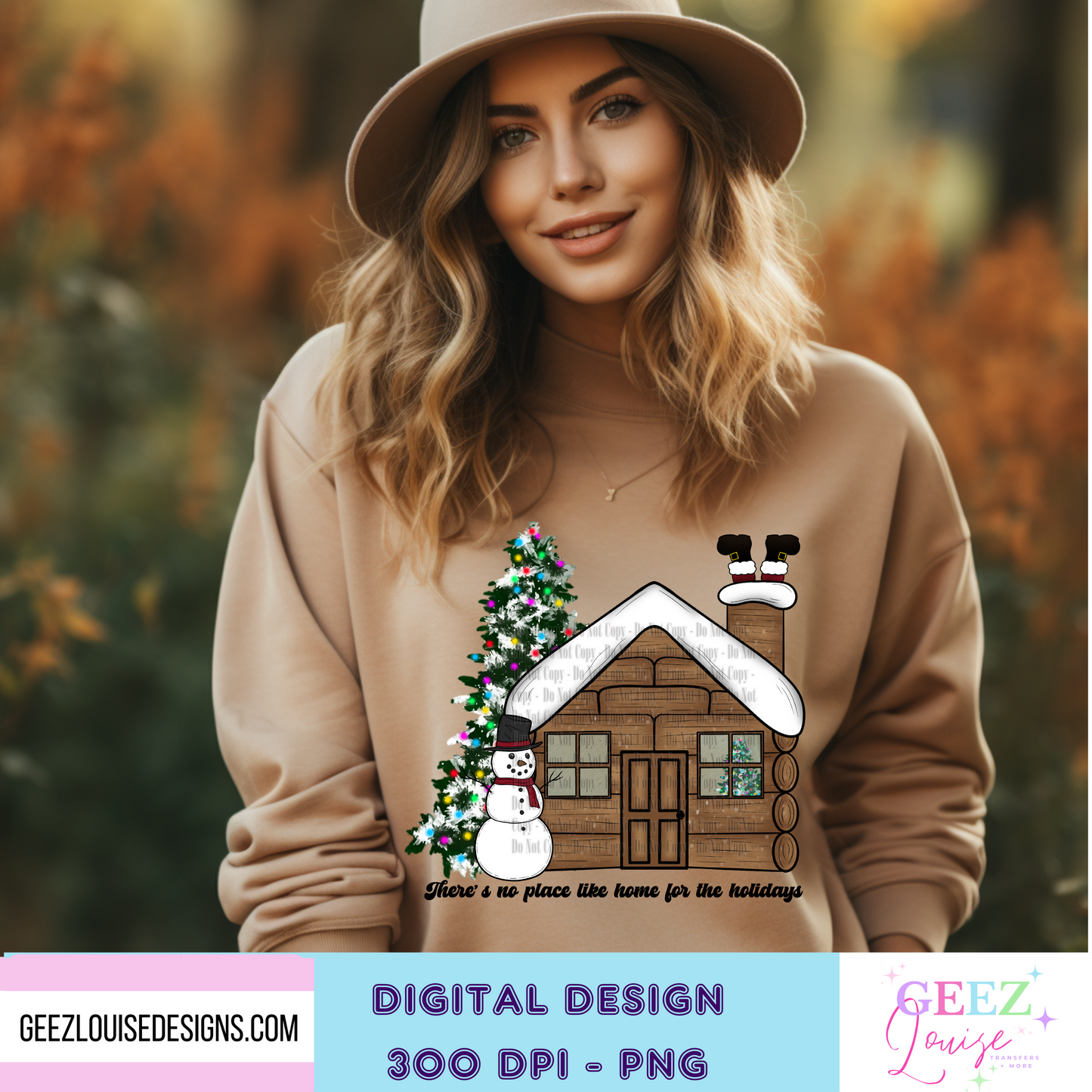 Home for the Holidays Christmas - Digital Download- PNG