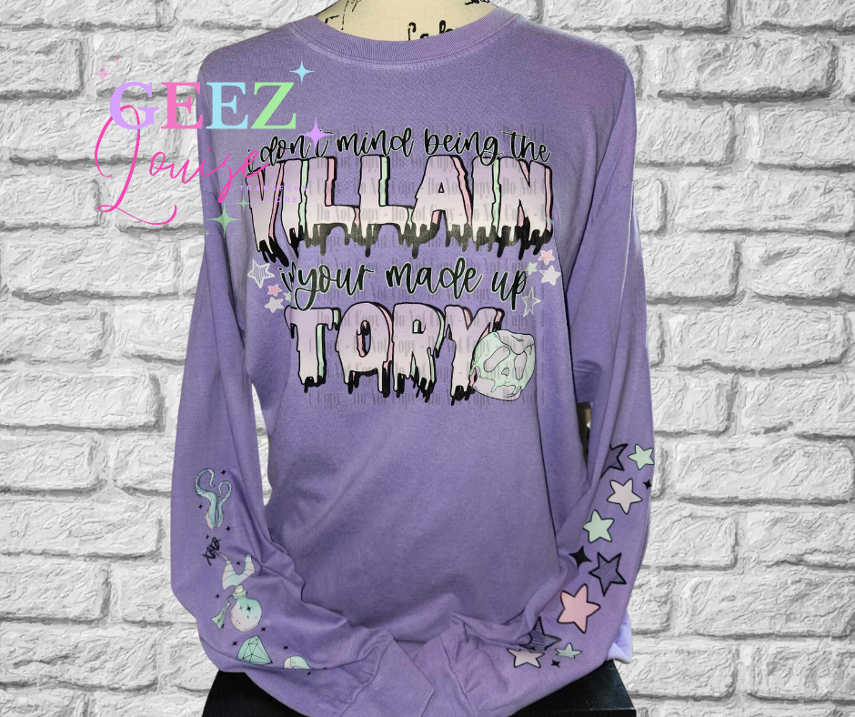 Villain in your story graphic tee