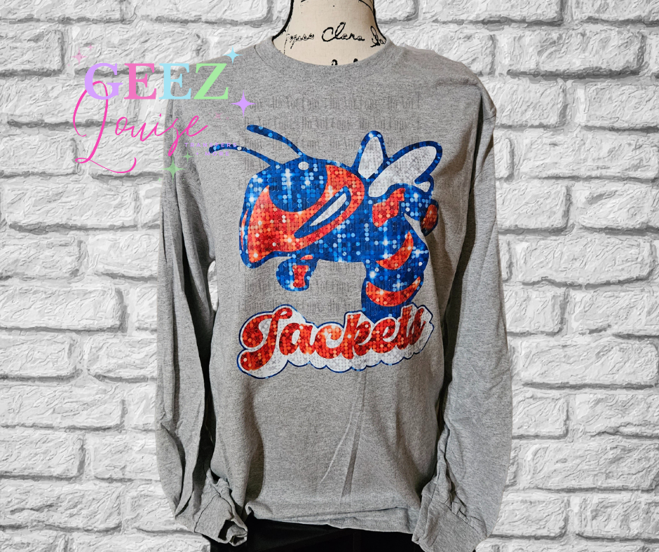 Jackets sequin Graphic Tee