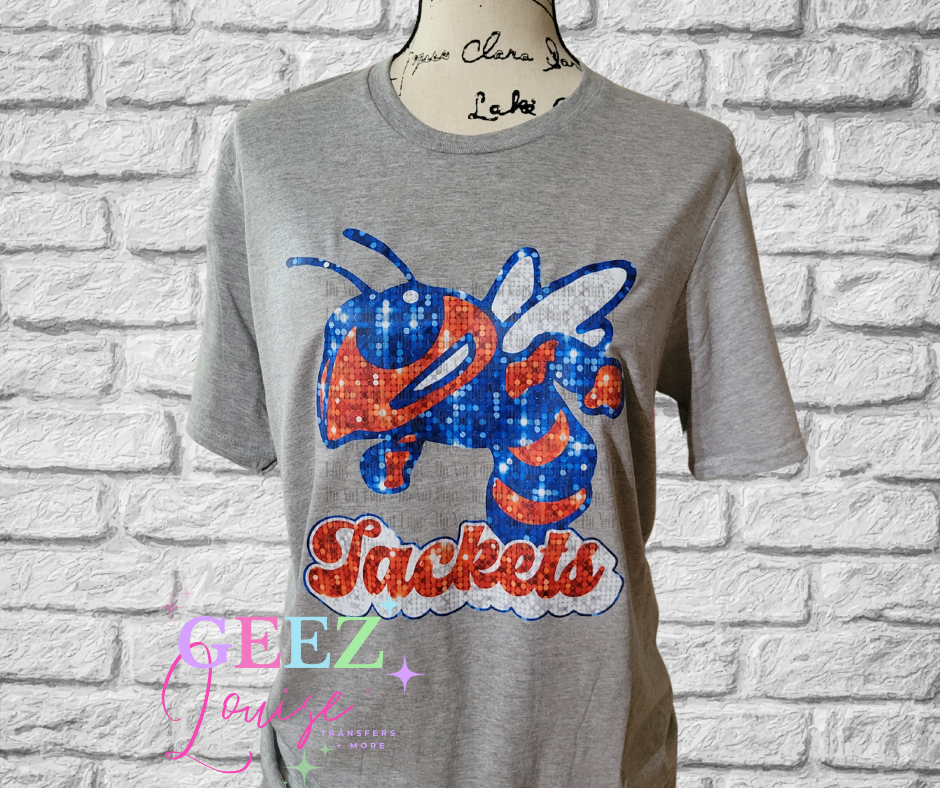 Jackets sequin Graphic Tee