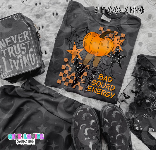 Bad Gourd Energy | Pumpkin Legs Halloween PNG | 5 Skin Tone Variants