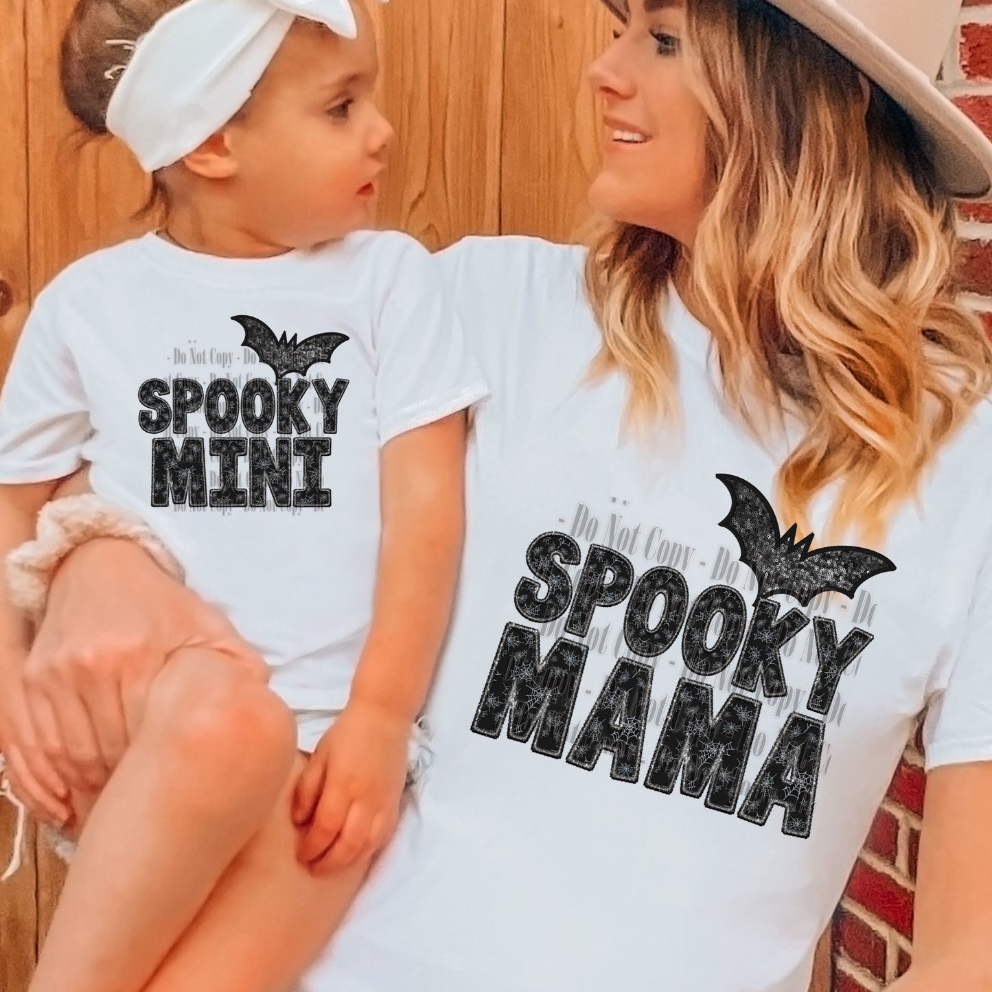 Spooky Mama & Spooky Mini Digital Halloween Design Set