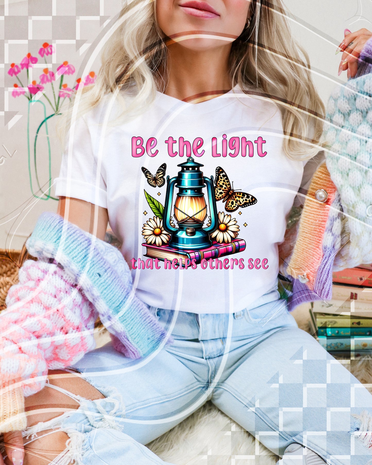 Be the light that helps others see - Digital Download- PNG