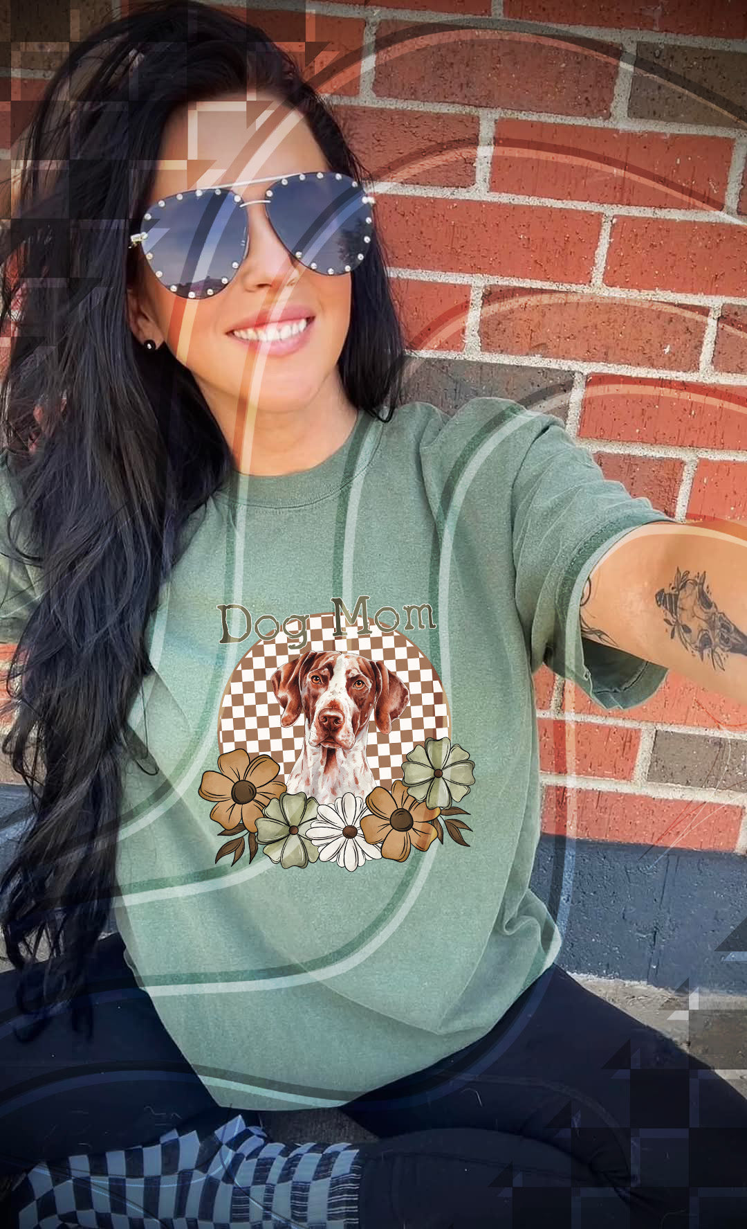 Dog Mom Floral - Digital Download- PNG
