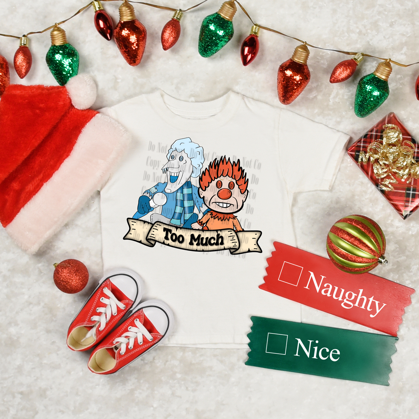 Too Much / Brothers Digital Design | Christmas Duo PNG