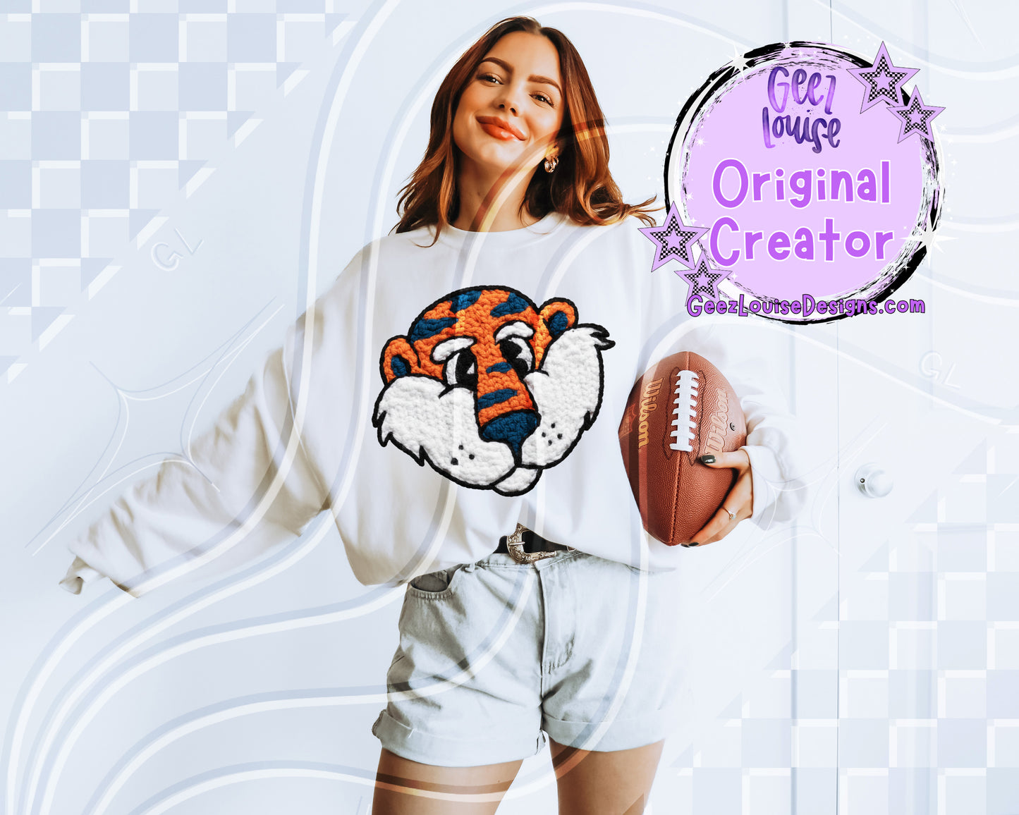 Yarn Texture SEC Mascot Digital Design- 16 Team Variants