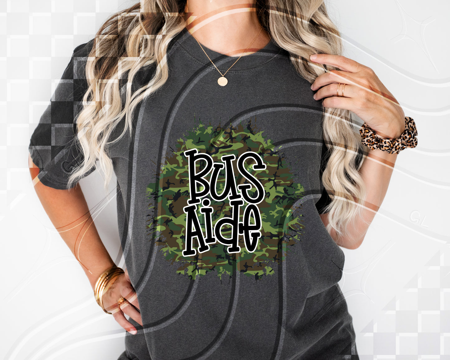 Camo Grades – Digital PNGs for School Staff & Grades | Bundle + Custom Option