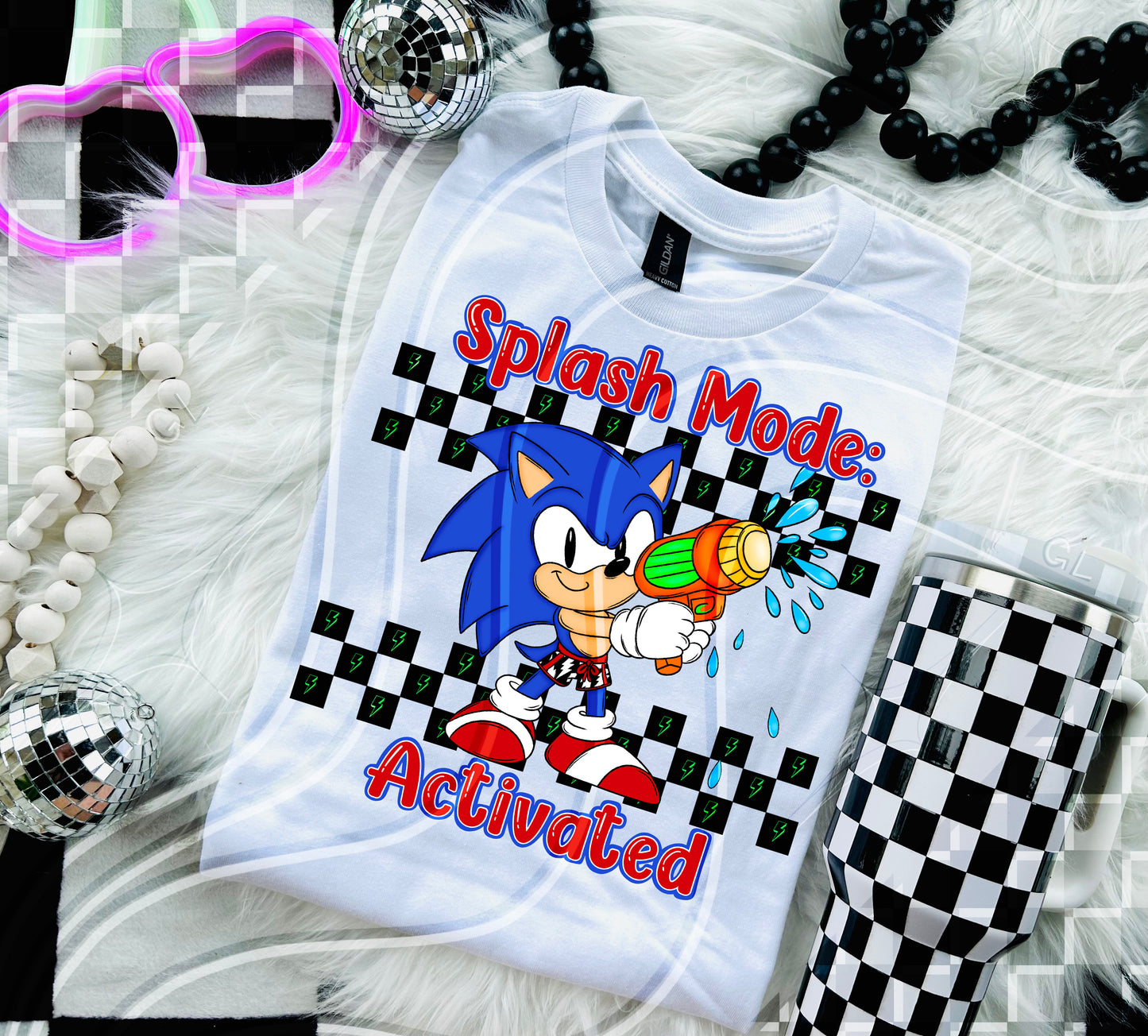 Splash Mode Activated - Summer Water Fun Sublimation Design