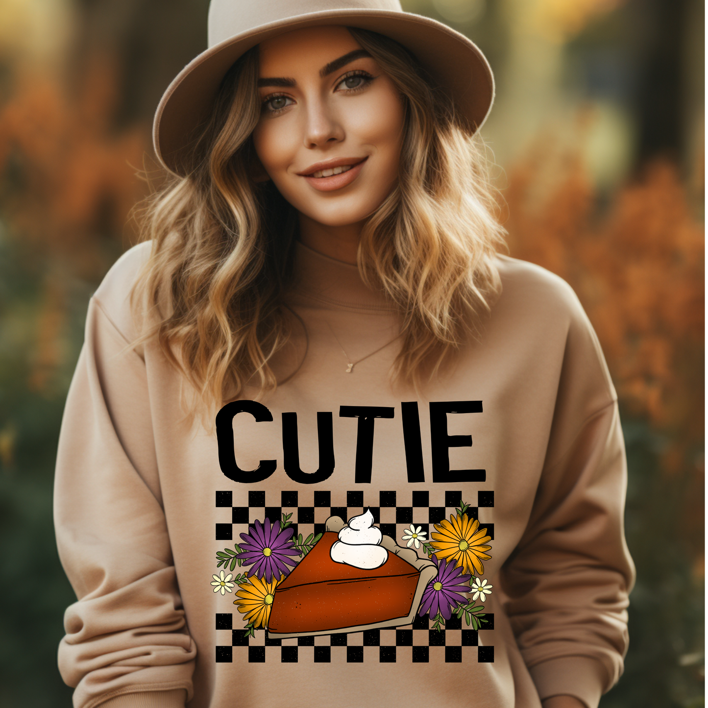 Cutie Pie – Fall Pumpkin Dessert Digital Design