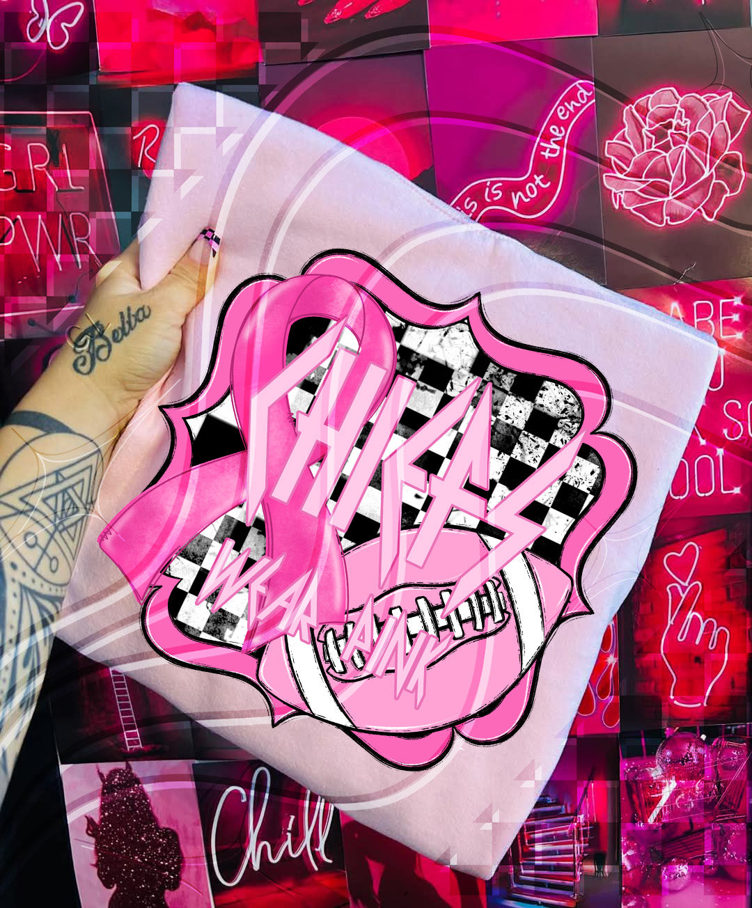 Pink Power Football – Awareness Digital Design Bundle (+ Custom Option)