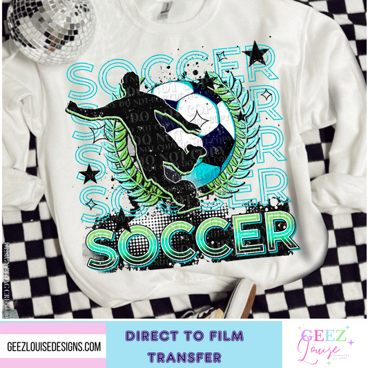 Soccer - Direct to Film Transfer - made to order