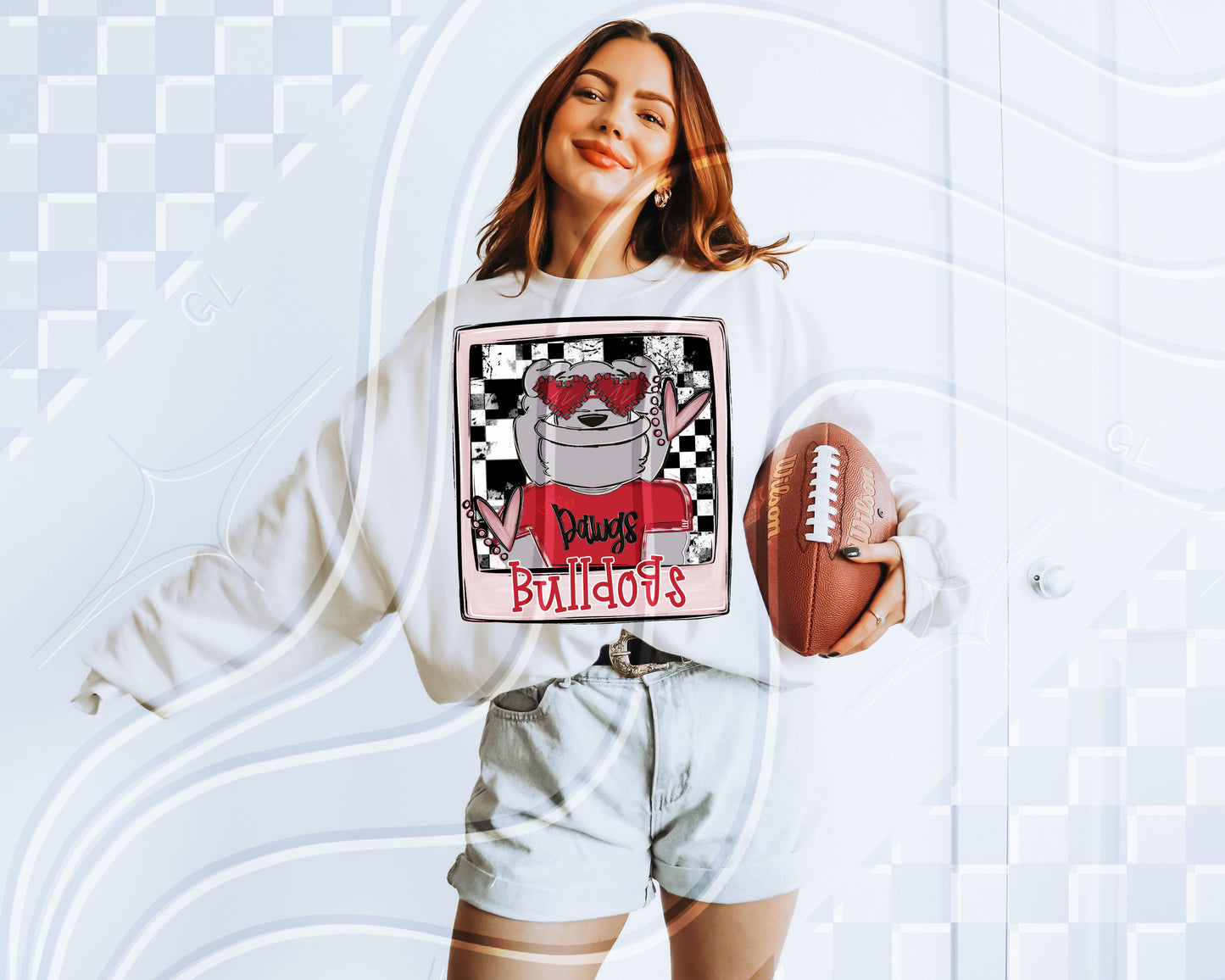 Polaroid frame SEC Mascot Digital Design