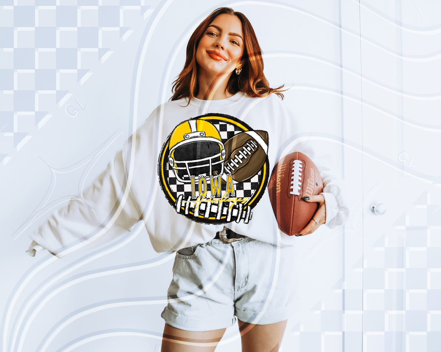 Game Day Helmet Digital Design – Select Team or Custom Option