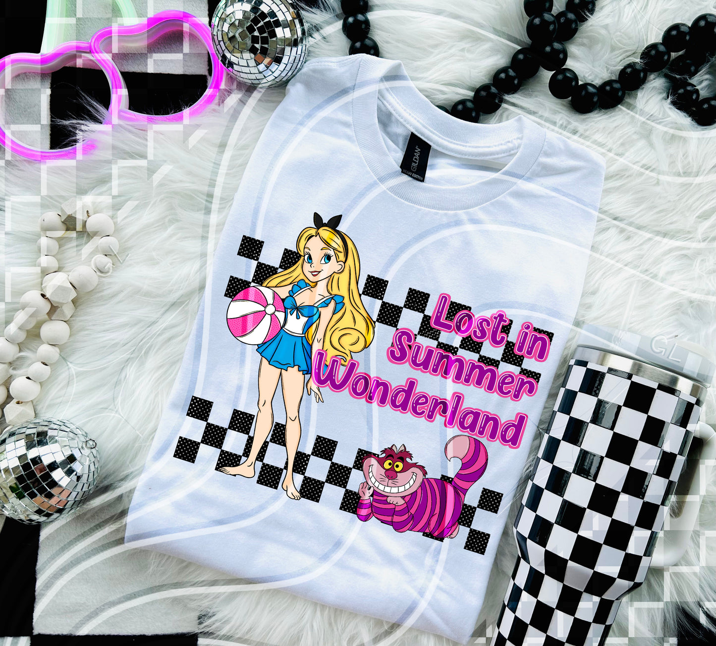 Lost in Summer Wonderland - Beach Adventure Sublimation Design