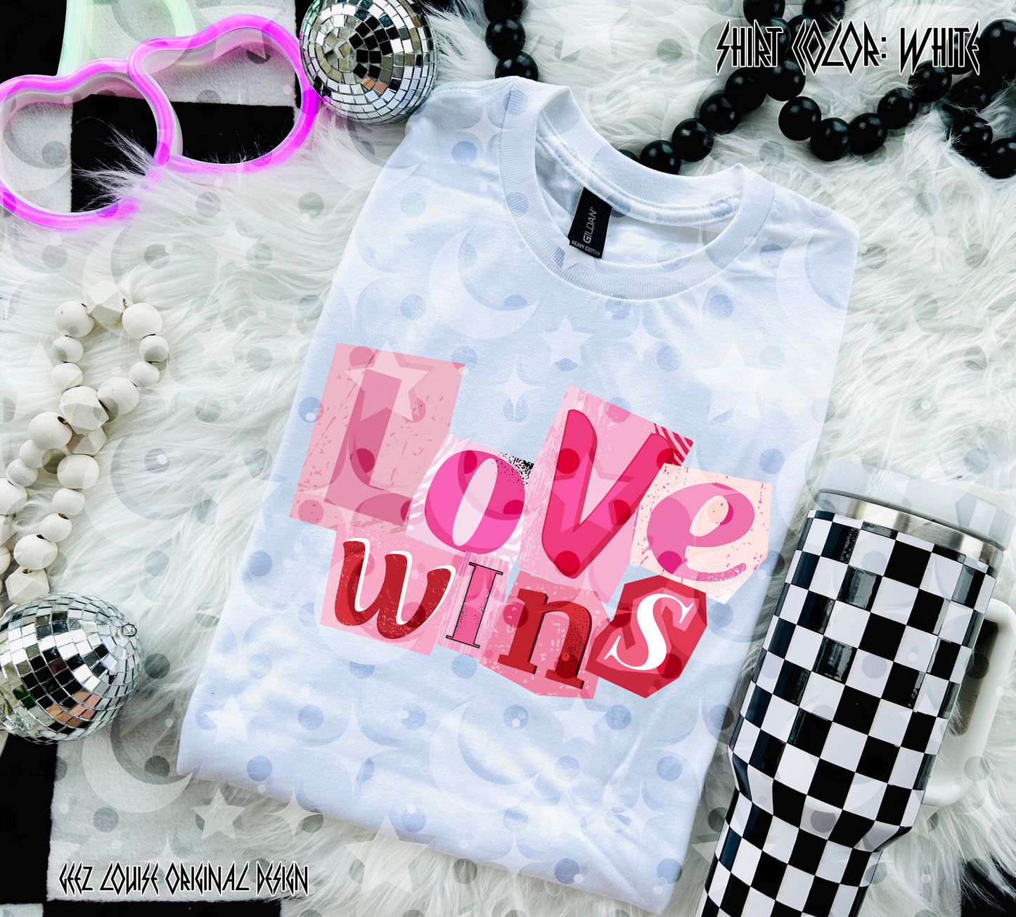 Love Wins Digital Design • Valentine’s PNG
