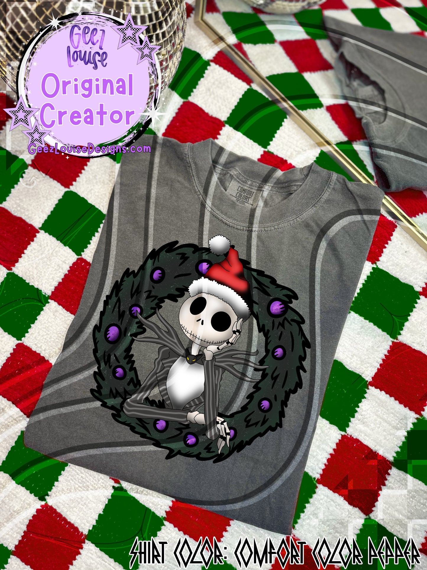 Jack Wreath Digital Design | Gothic Holiday PNG