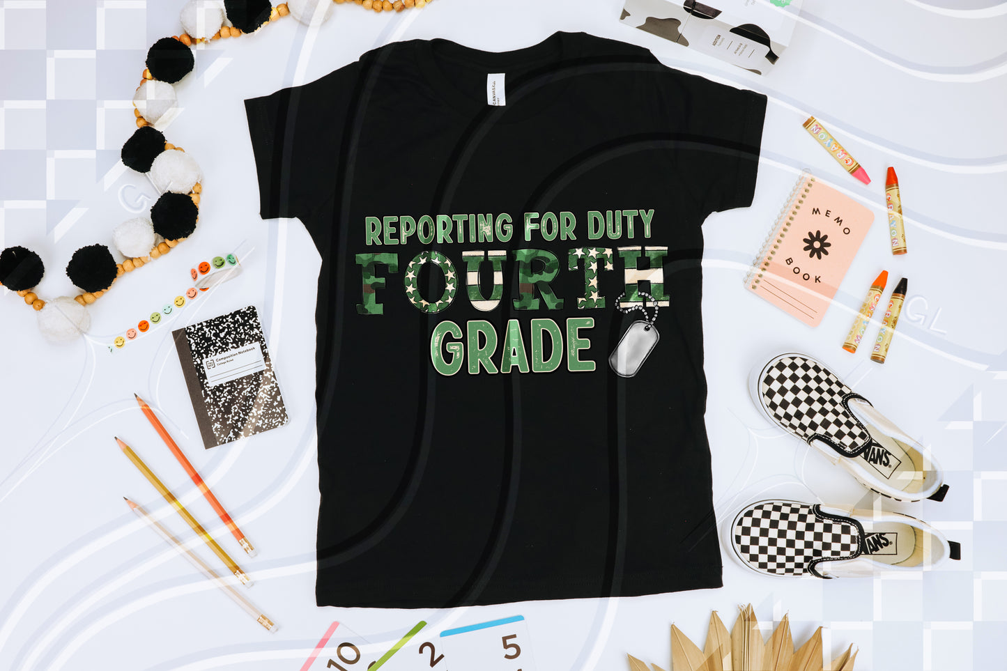 Reporting for Duty – Camo Grade PNG (Choose Your Grade)