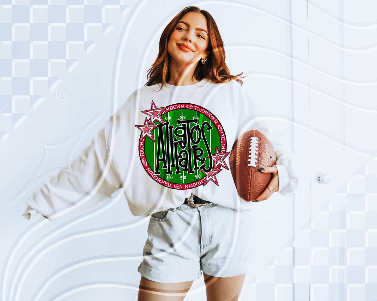 Touchdown cardinal Team Design Bundle | 100+ PNG Options + Custom Team Designs