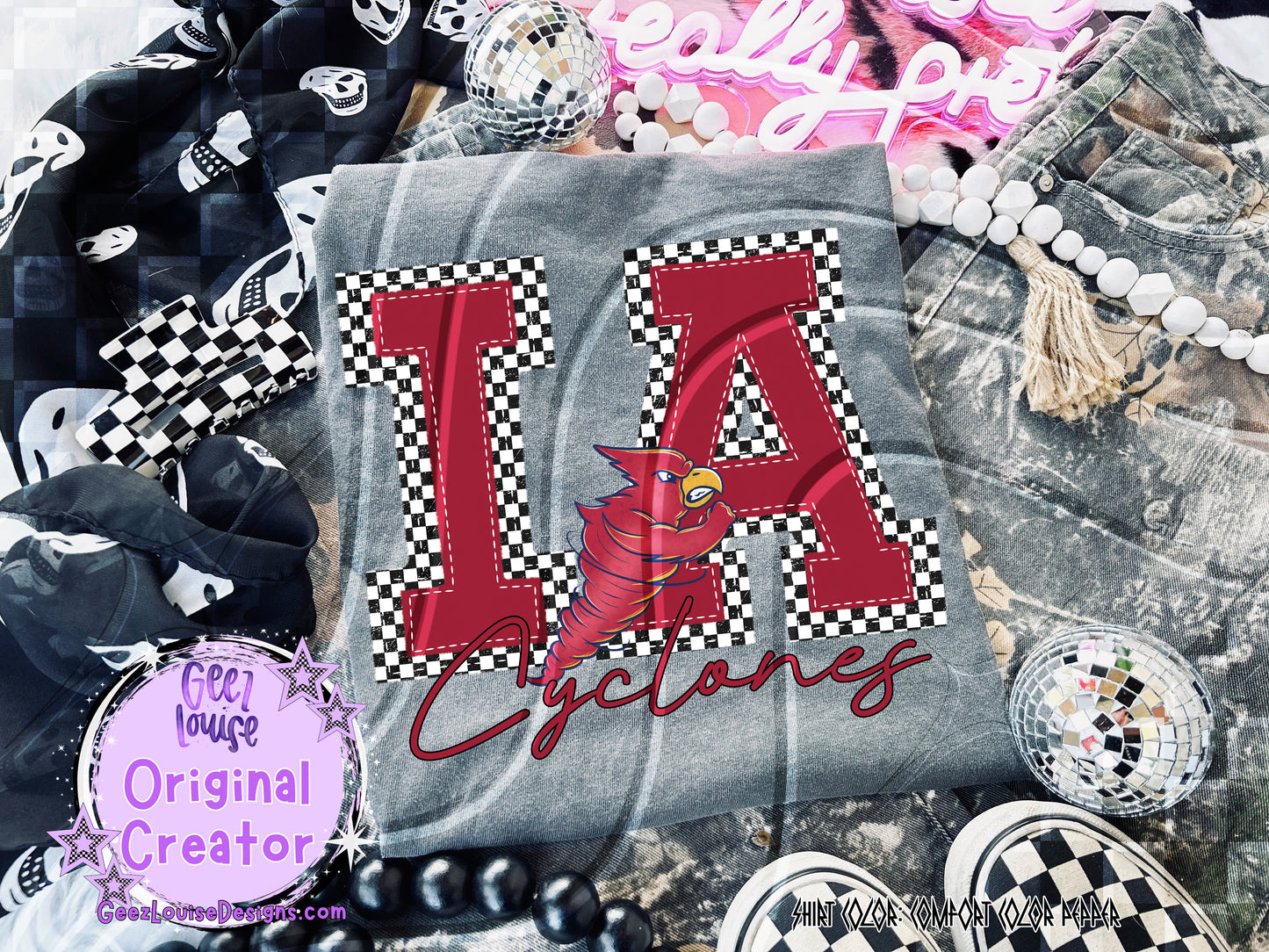 IA Cyclones Mascot Design – Digital Download