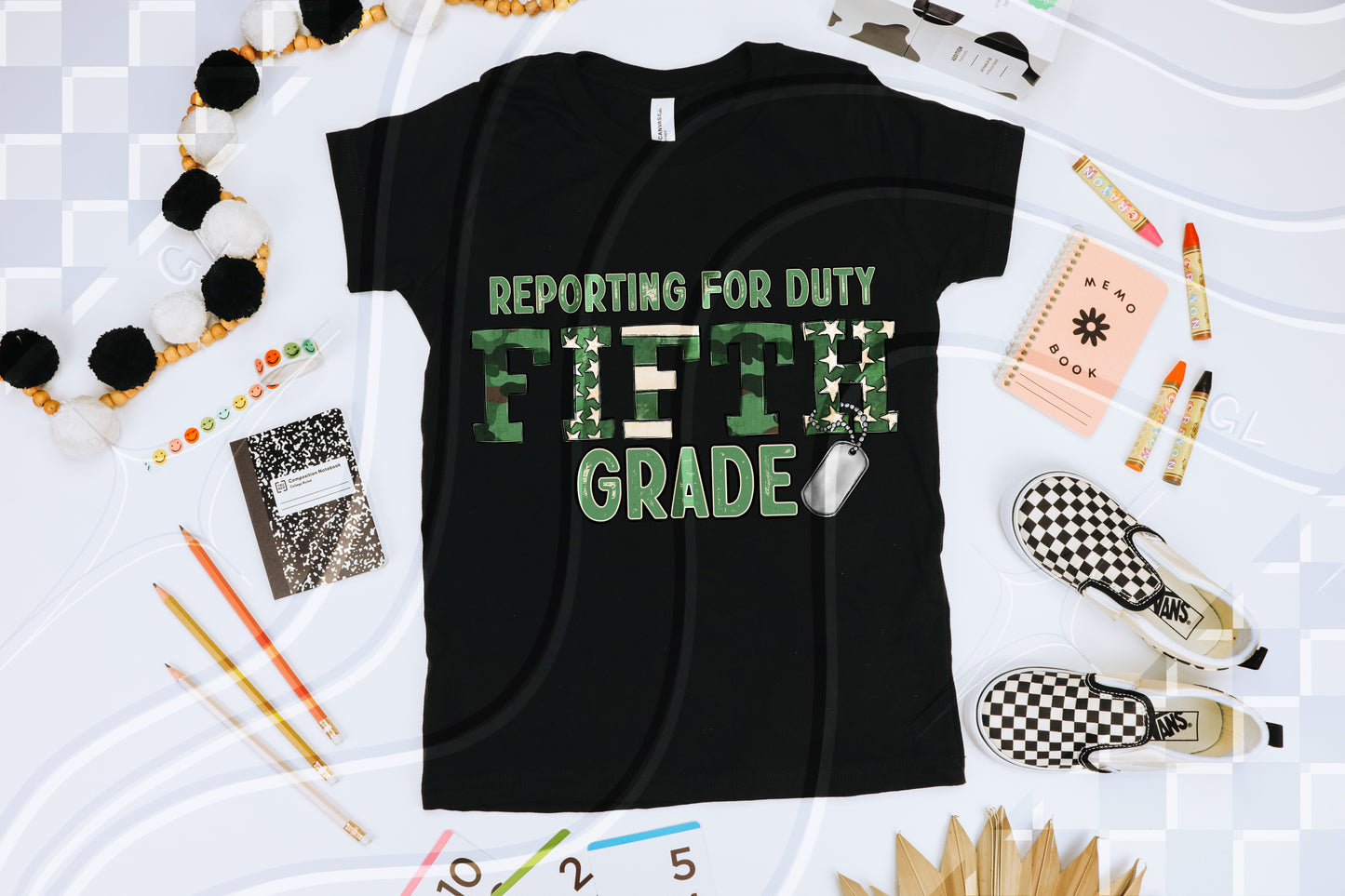 Reporting for Duty – Camo Grade PNG (Choose Your Grade)